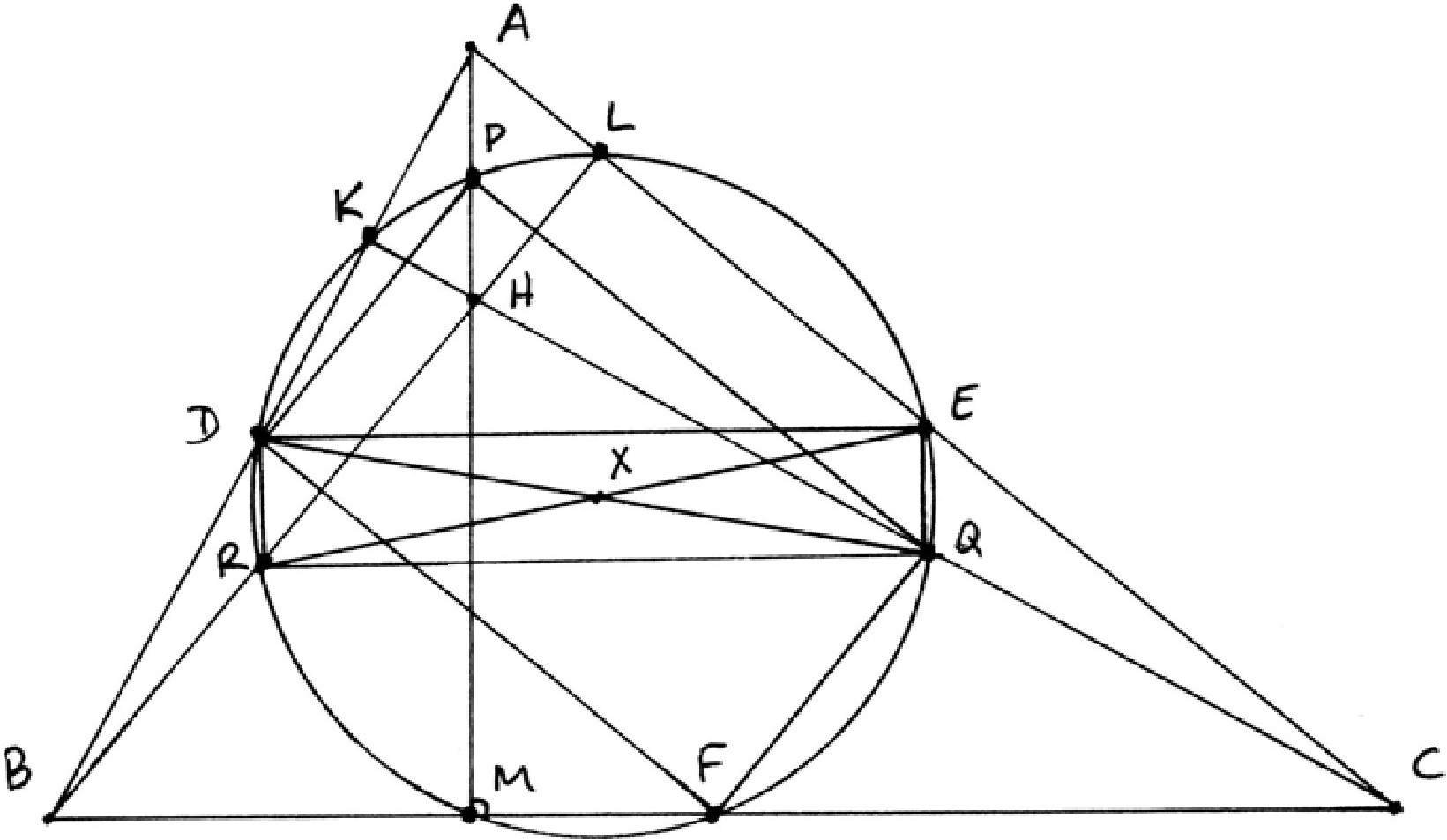 nine point circle thm